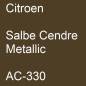 Preview: Citroen, Salbe Cendre Metallic, AC-330.